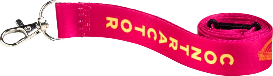 Custom printed lanyard produced for Houses of the Oireachtas